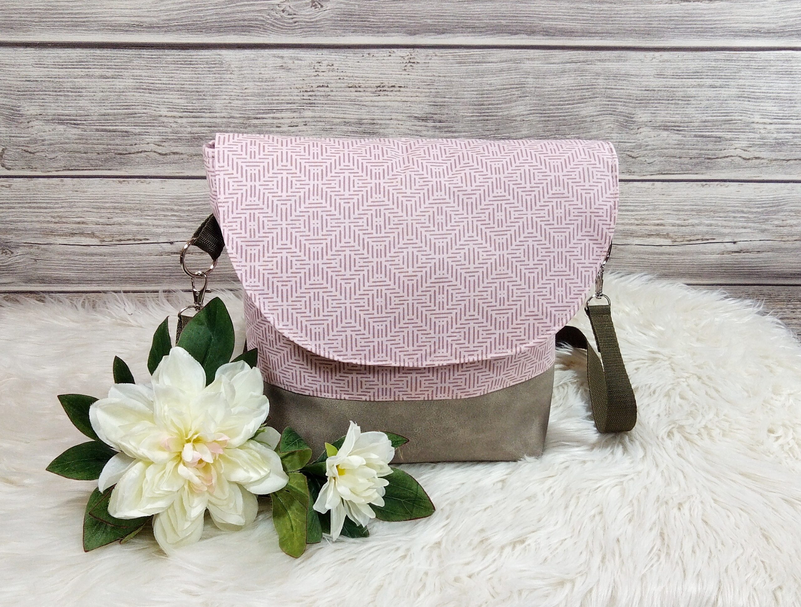 Tasche "Nela" Karos – Bild 2