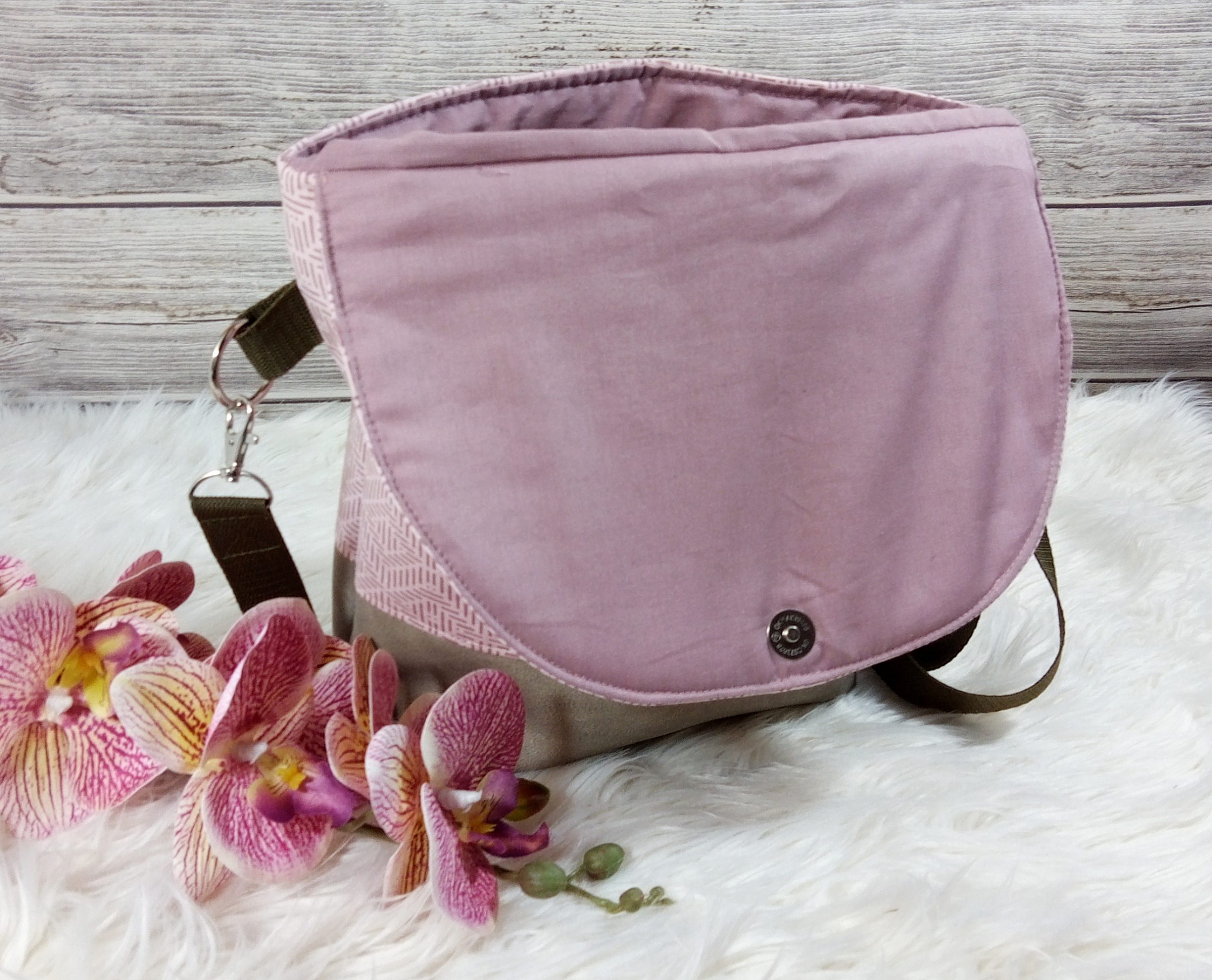 Tasche "Nela" Karos – Bild 3