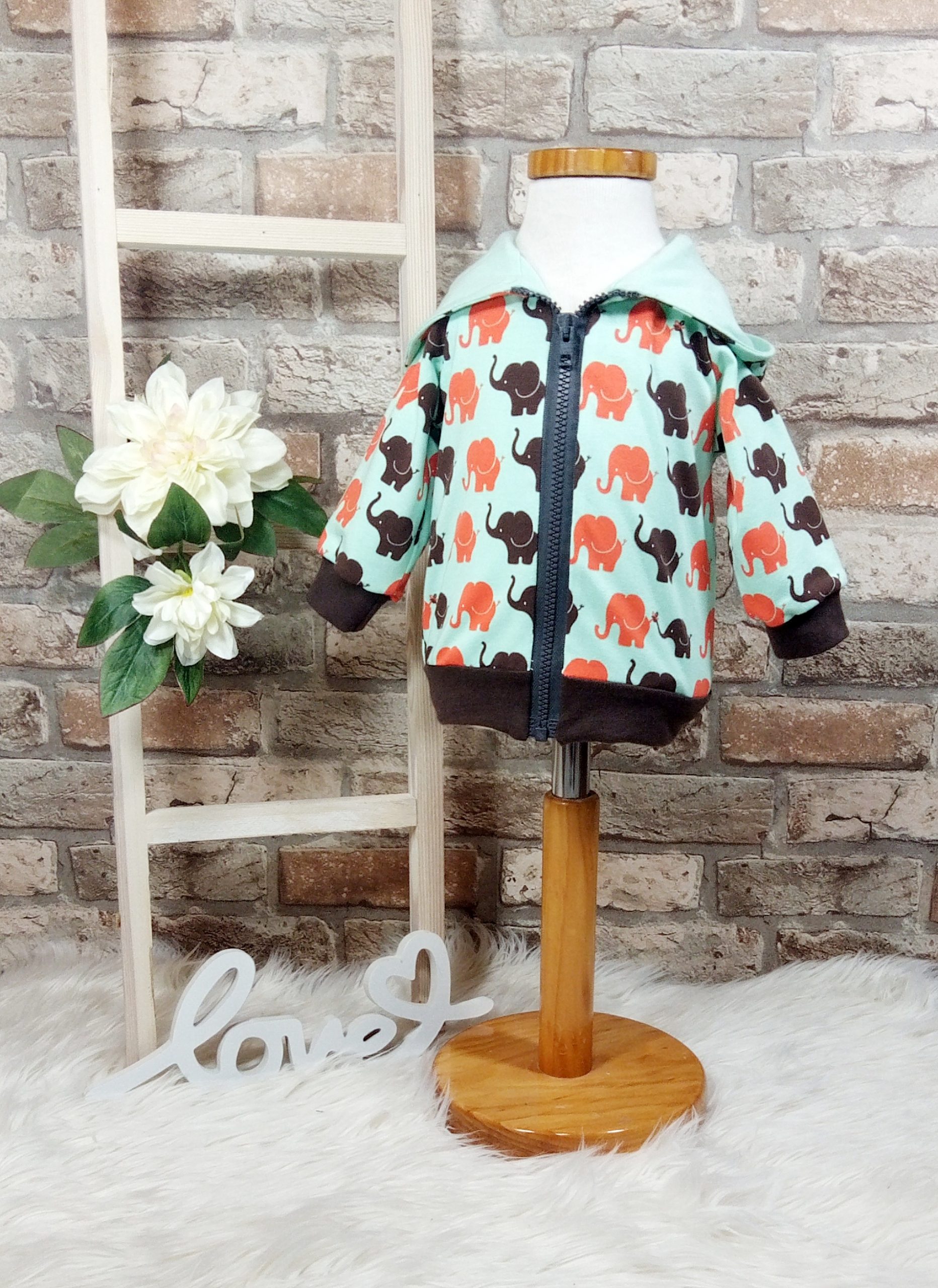 Jacke Elefanten 62/68 – Bild 5