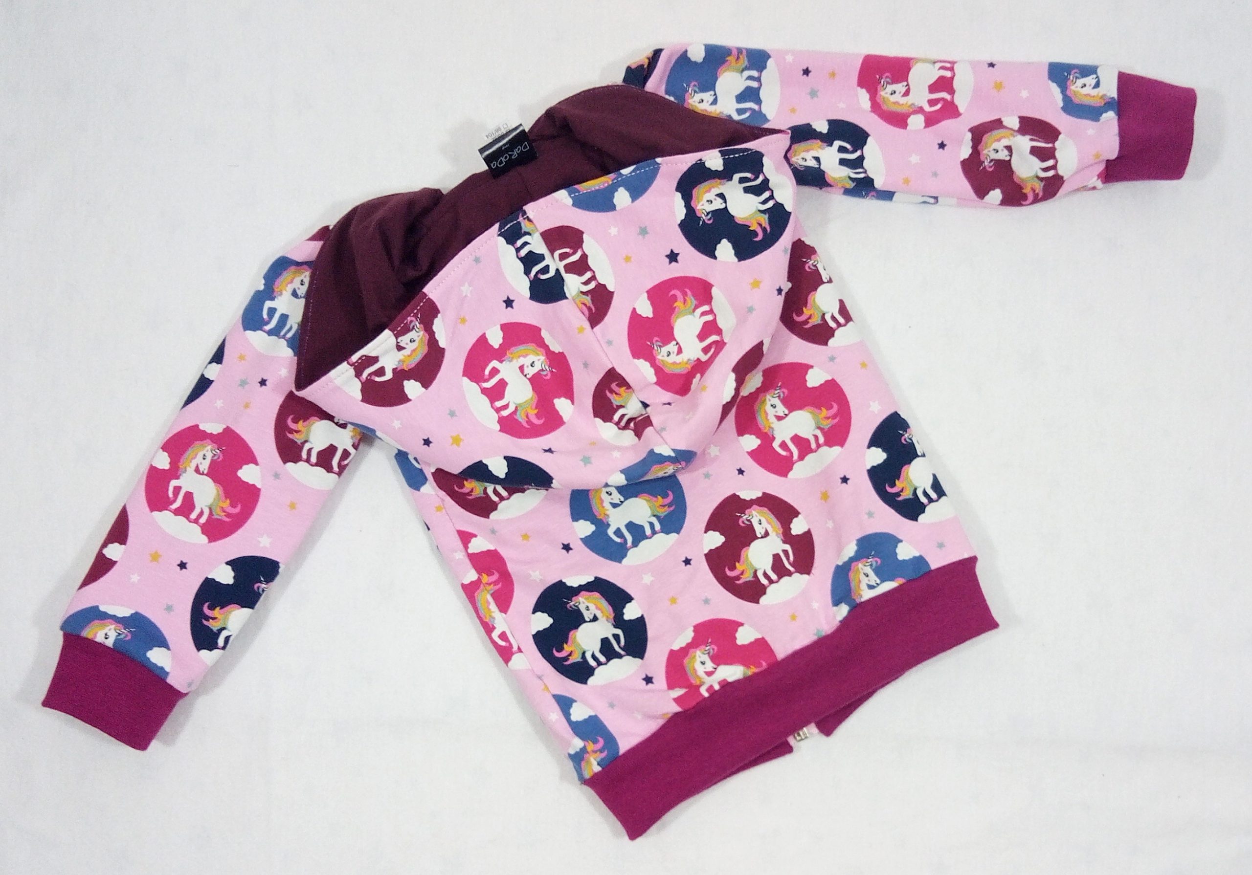 Jacke Einhorn Gr. 74/80 – Bild 2