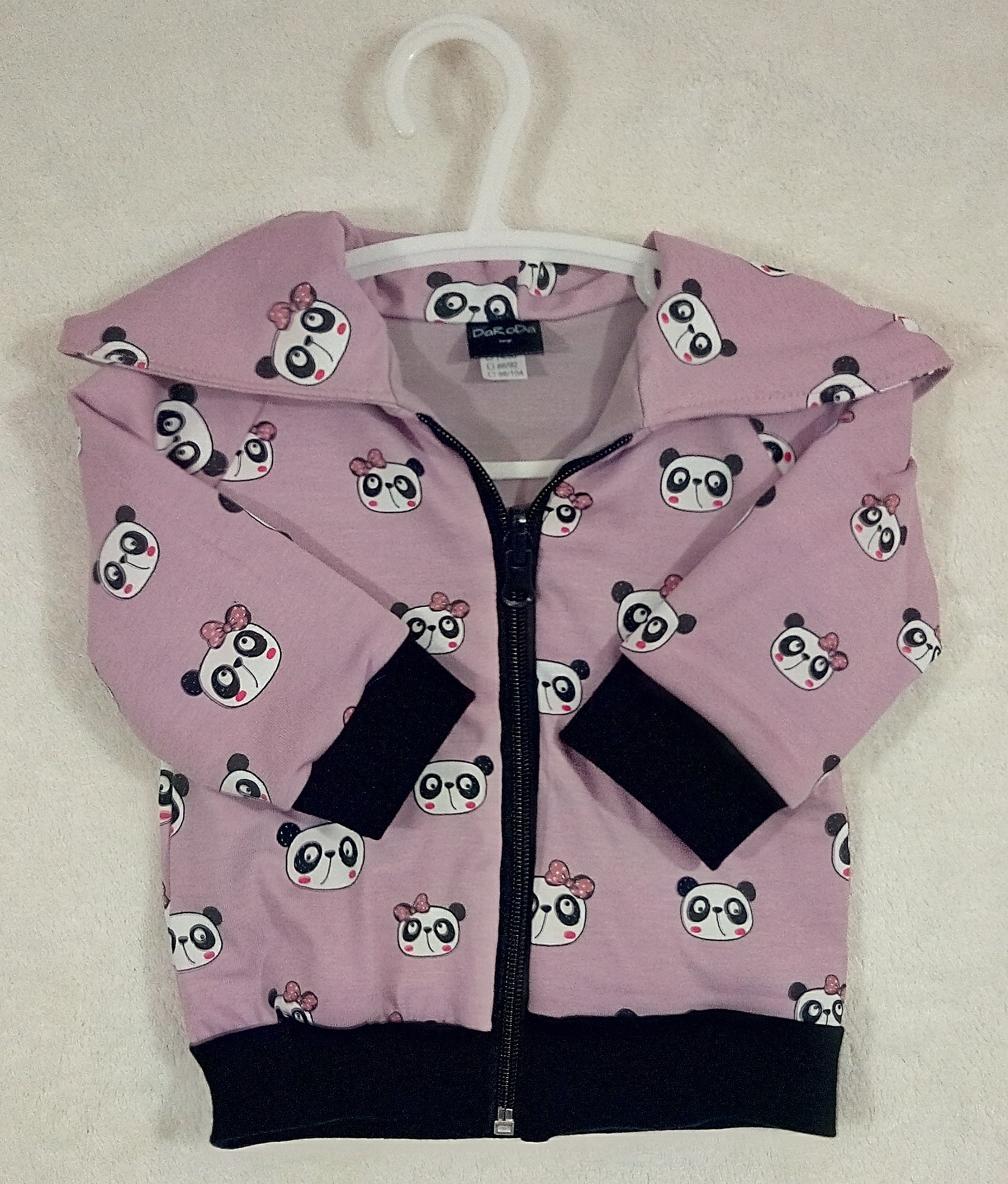 Jacke Pandabär 62/68 – Bild 4