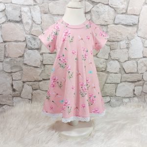Kleid Blumen Gr. 86