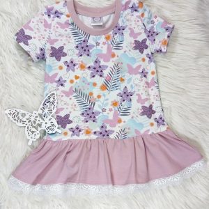 Kleid Schmetterlinge Gr. 86