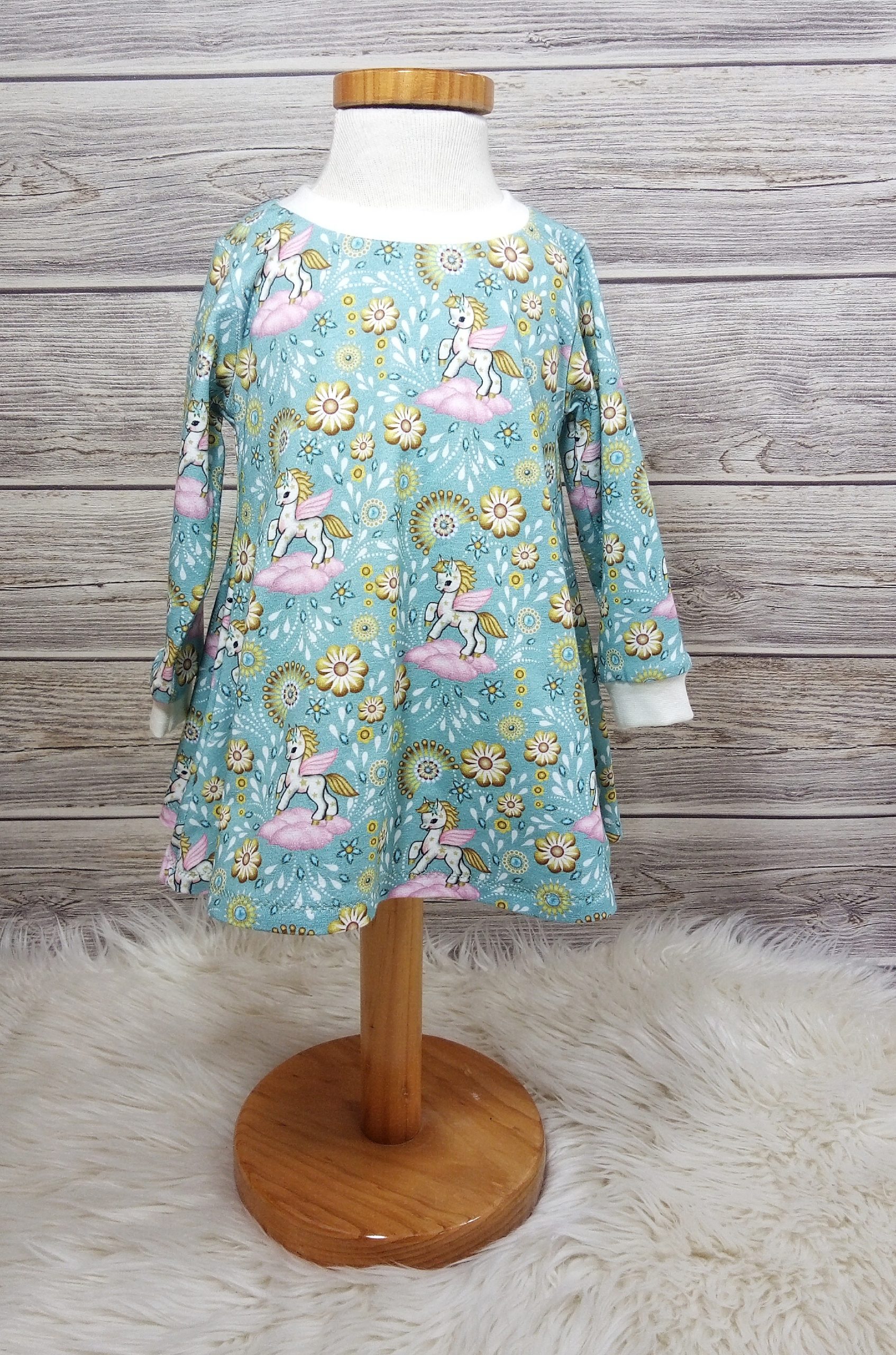 Kleid Einhörner Gr. 74 – Bild 2