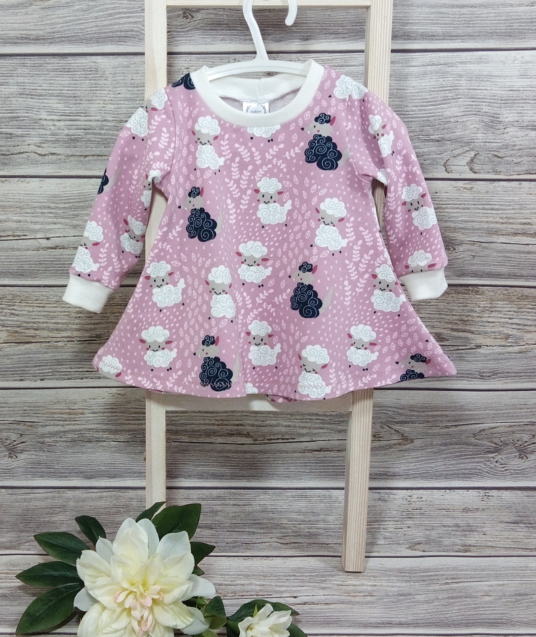 Kleid Schäfchen Gr. 68 – Bild 3