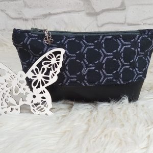 kleine Kosmetiktasche Kreise