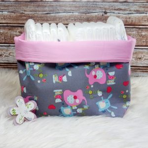 Stoffkörbchen Elefanten