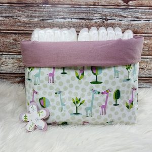 Stoffkörbchen Giraffen