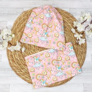 Beanie & Loop Einhorn KU 46-48