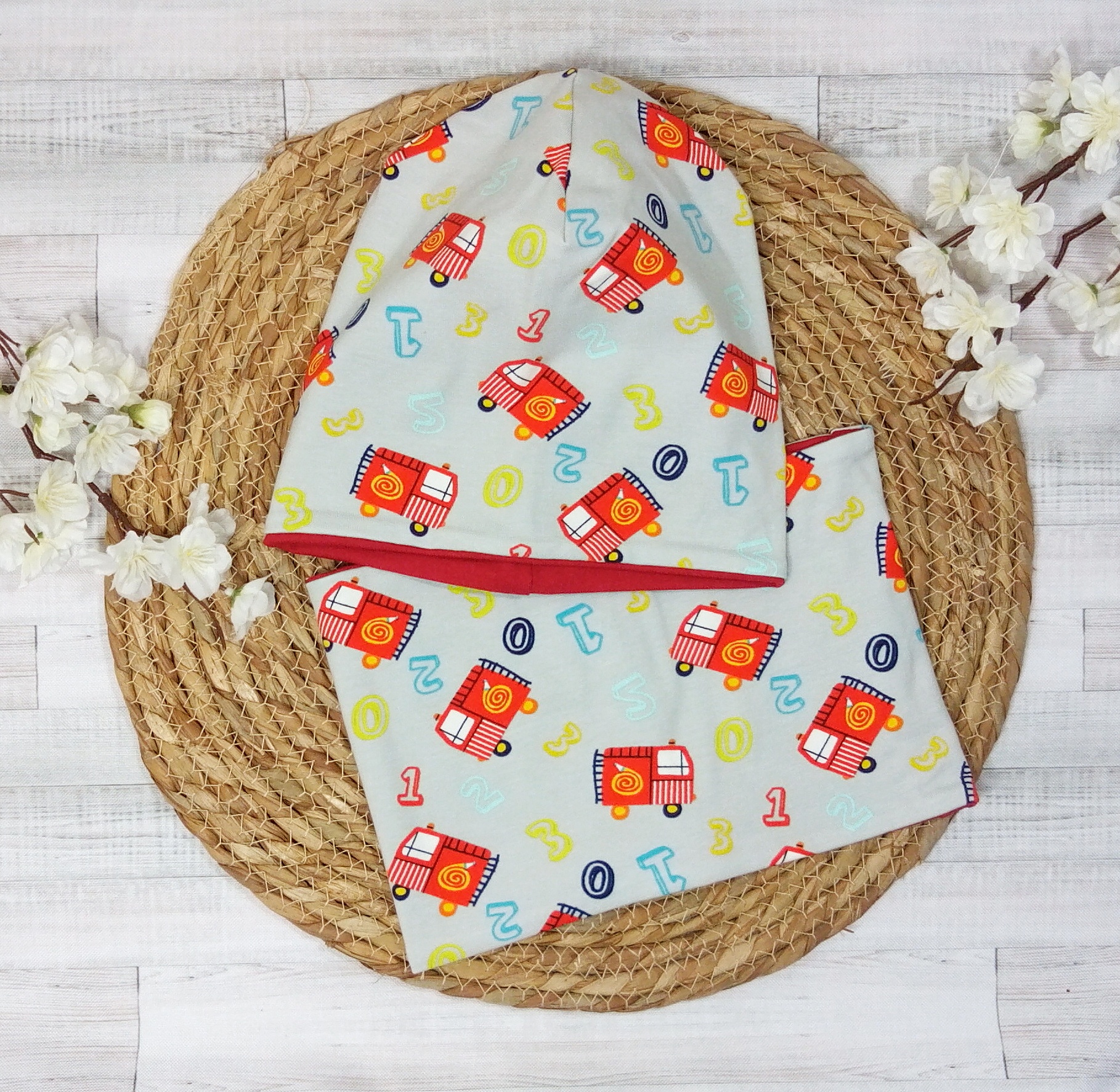 Beanie & Loop Feuerwehr KU 48-50