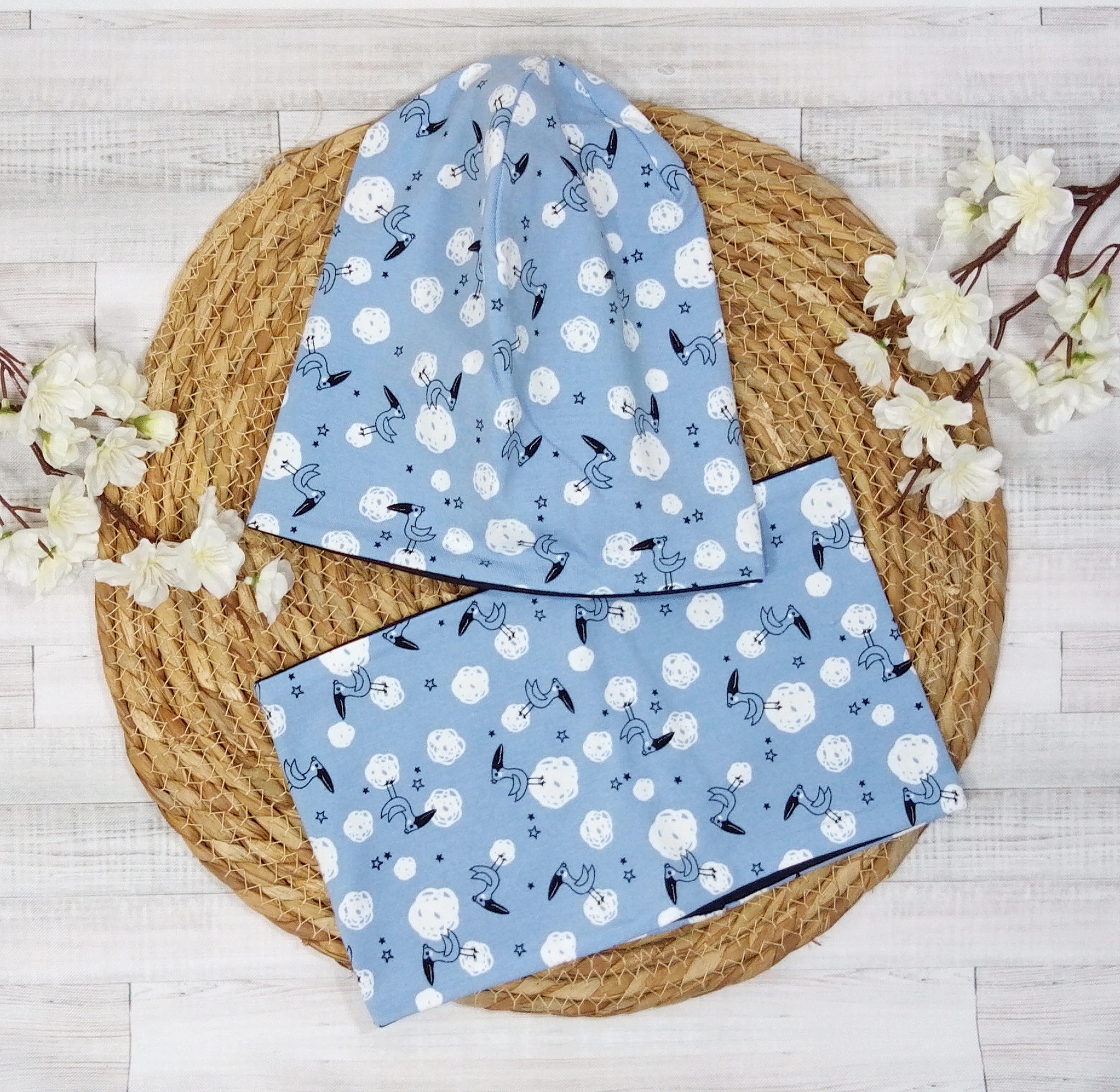 Beanie & Loop Möwen KU 46-48