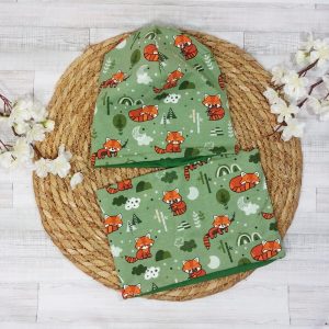 Beanie & Loop Waschbär KU 48-50