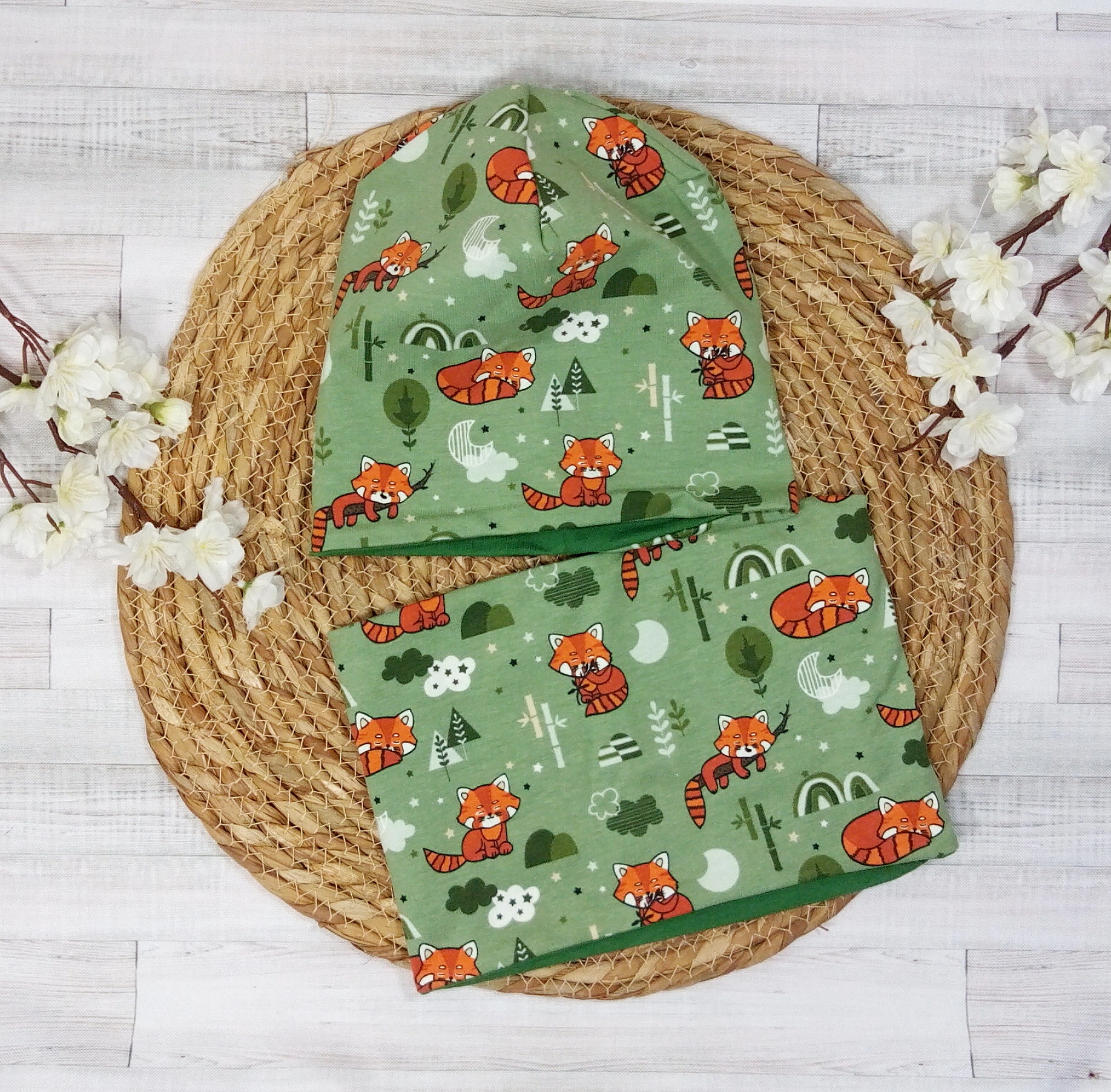 Beanie & Loop Waschbär KU 48-50