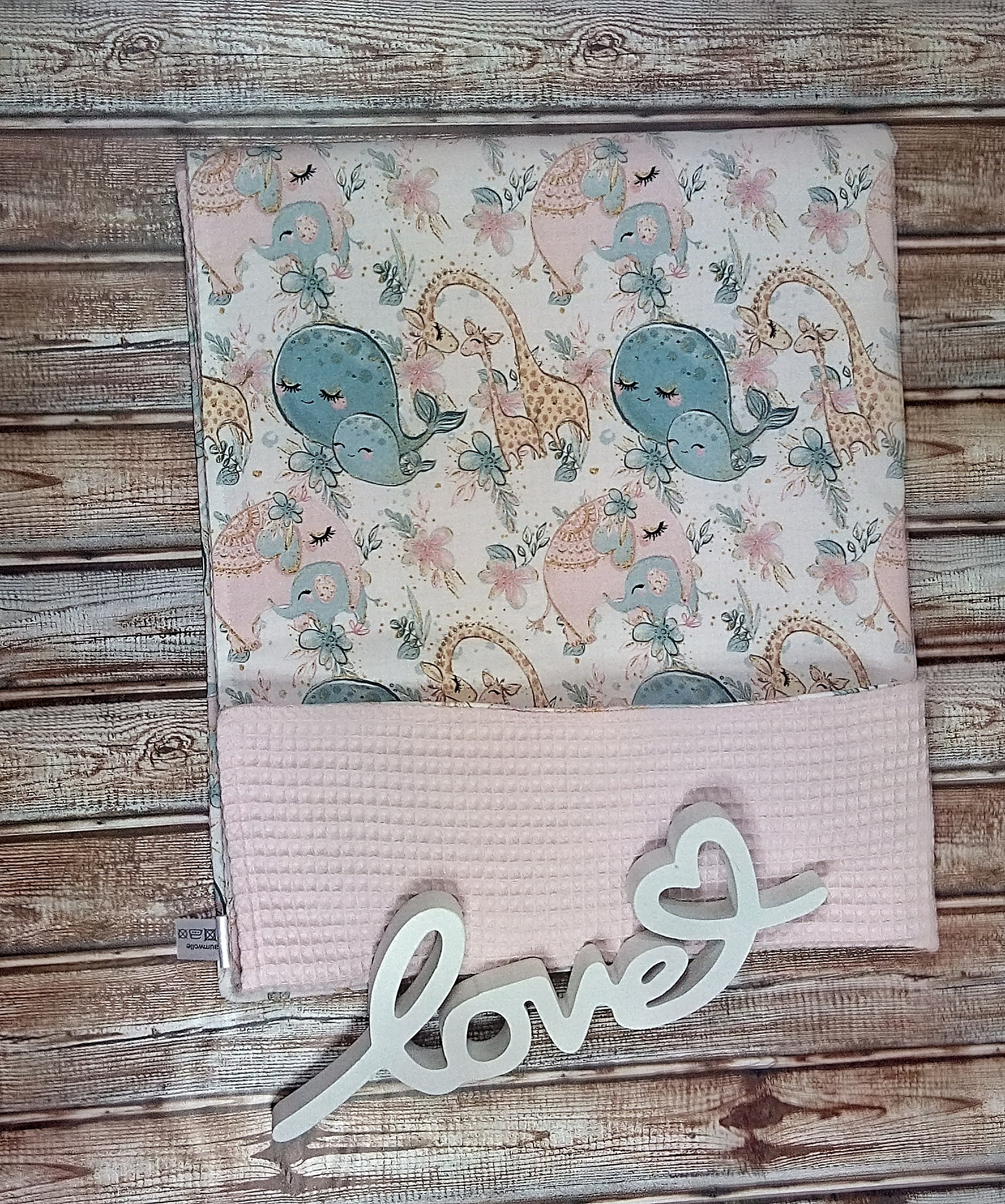 Babydecke Tierbabys – Bild 2