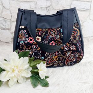 Schultertasche Paisley