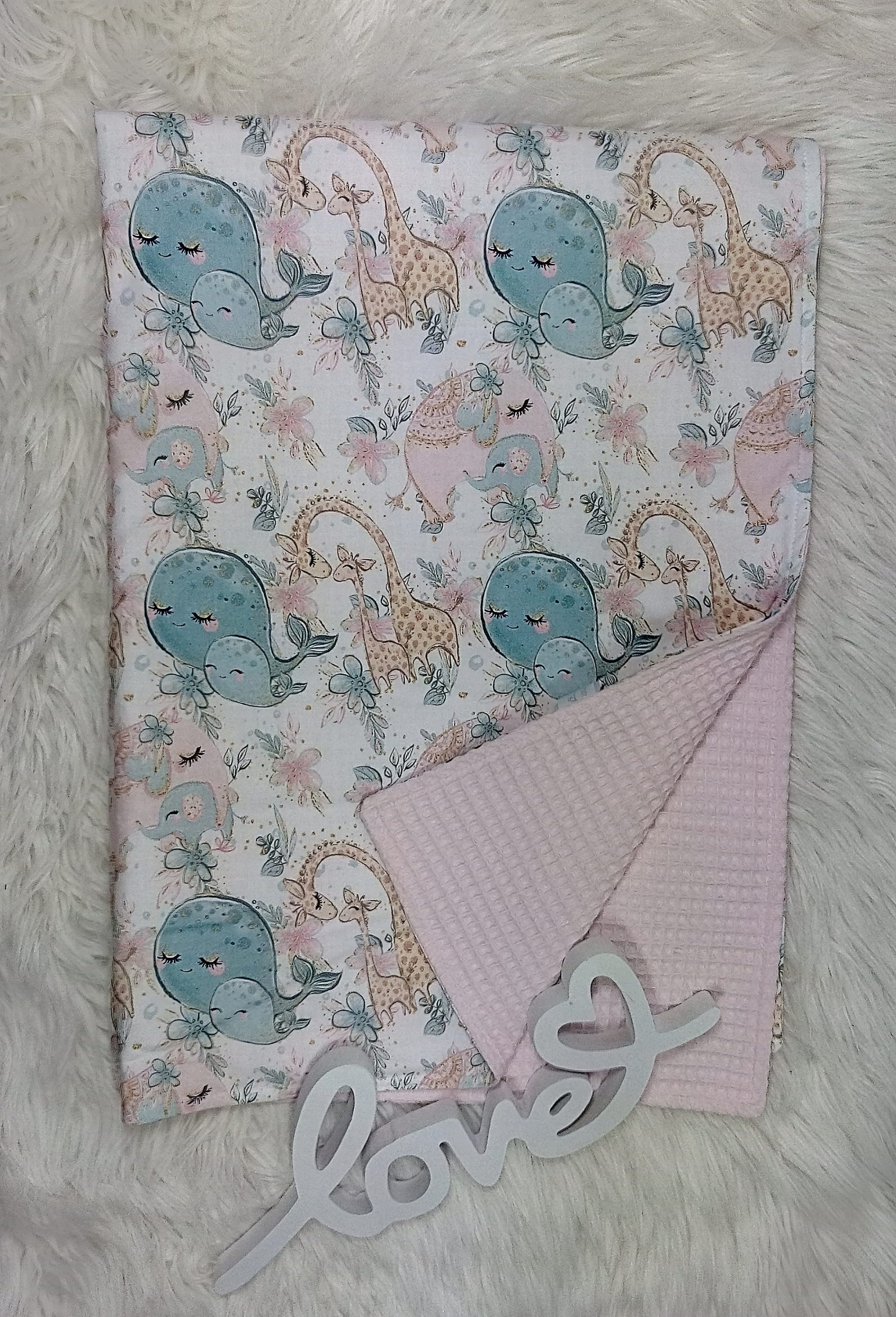Babydecke Tierbabys – Bild 4