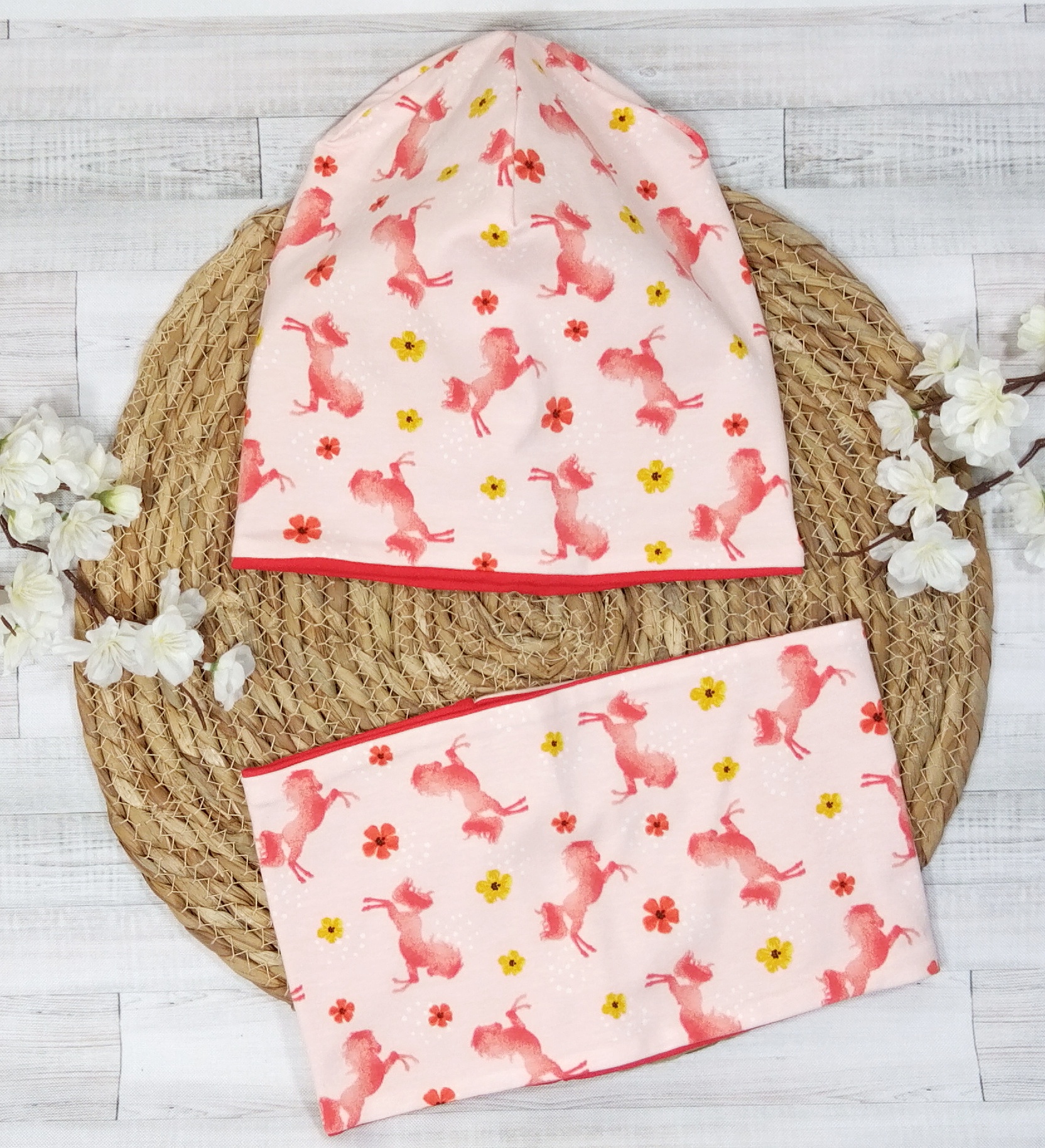 Beanie & Loop Pferde KU 50-52