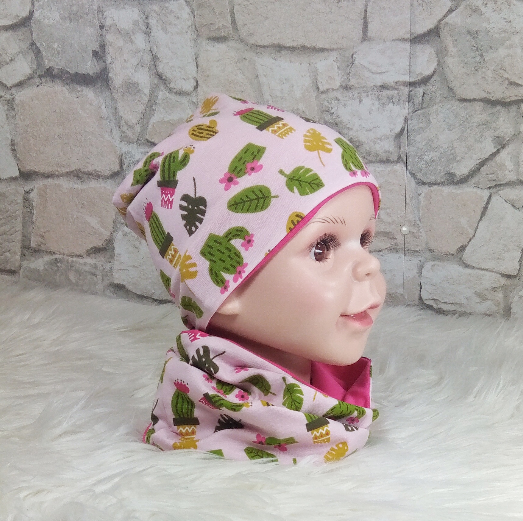 Beanie & Loop Kaktus KU 48-50 – Bild 3