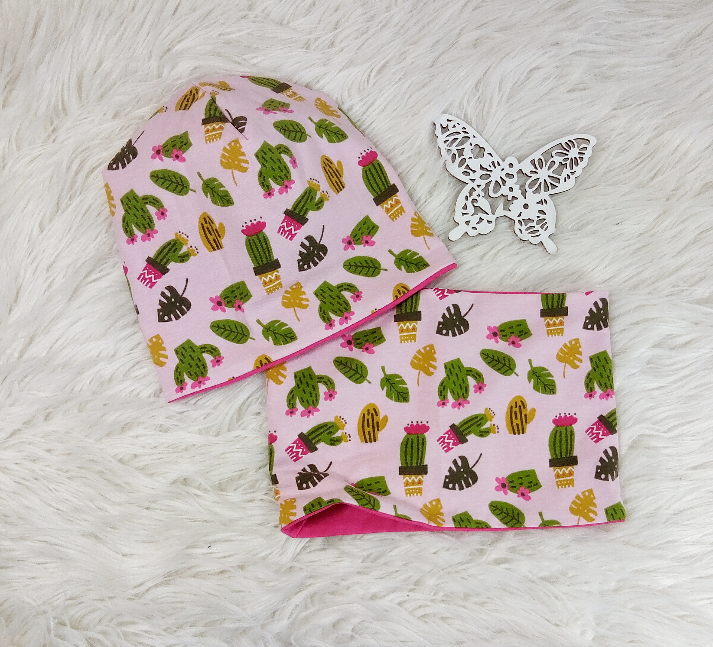 Beanie & Loop Kaktus KU 48-50 – Bild 2