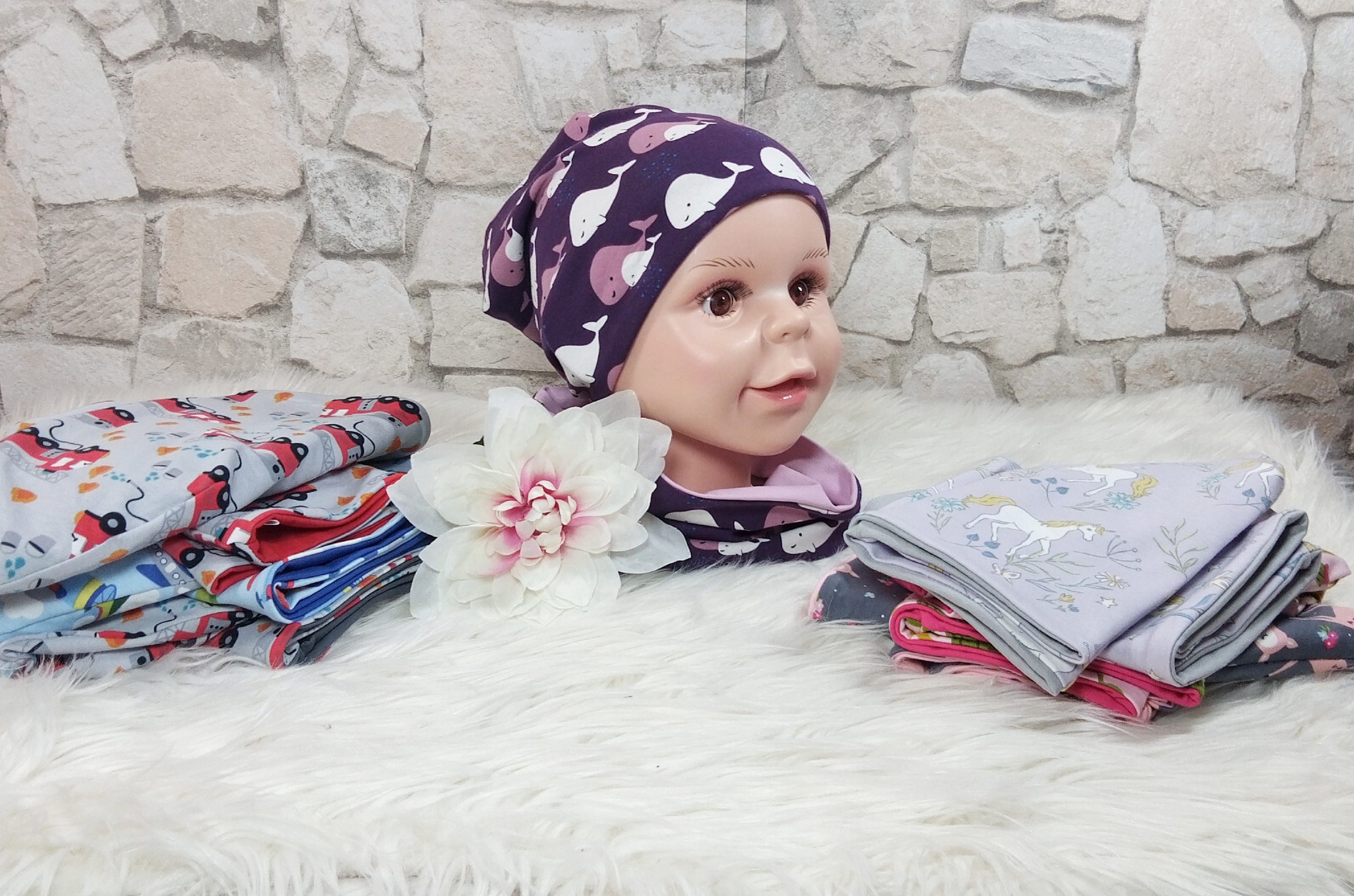 Beanie & Loop Wal KU 50-52 – Bild 3