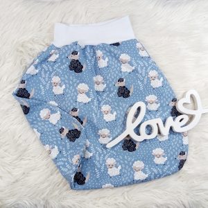 Pucksack Schäfchen Blau