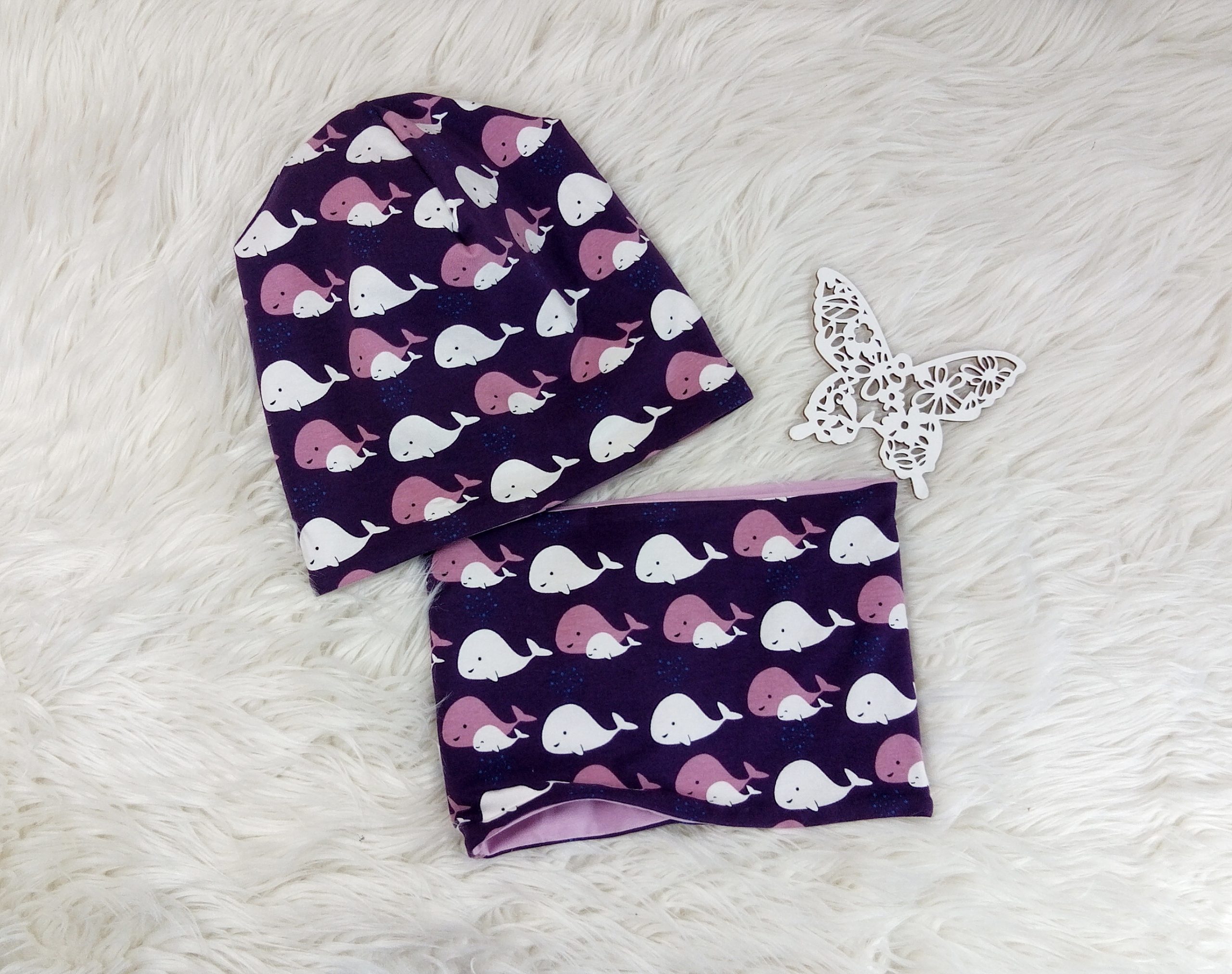 Beanie & Loop Wal KU 50-52 – Bild 2