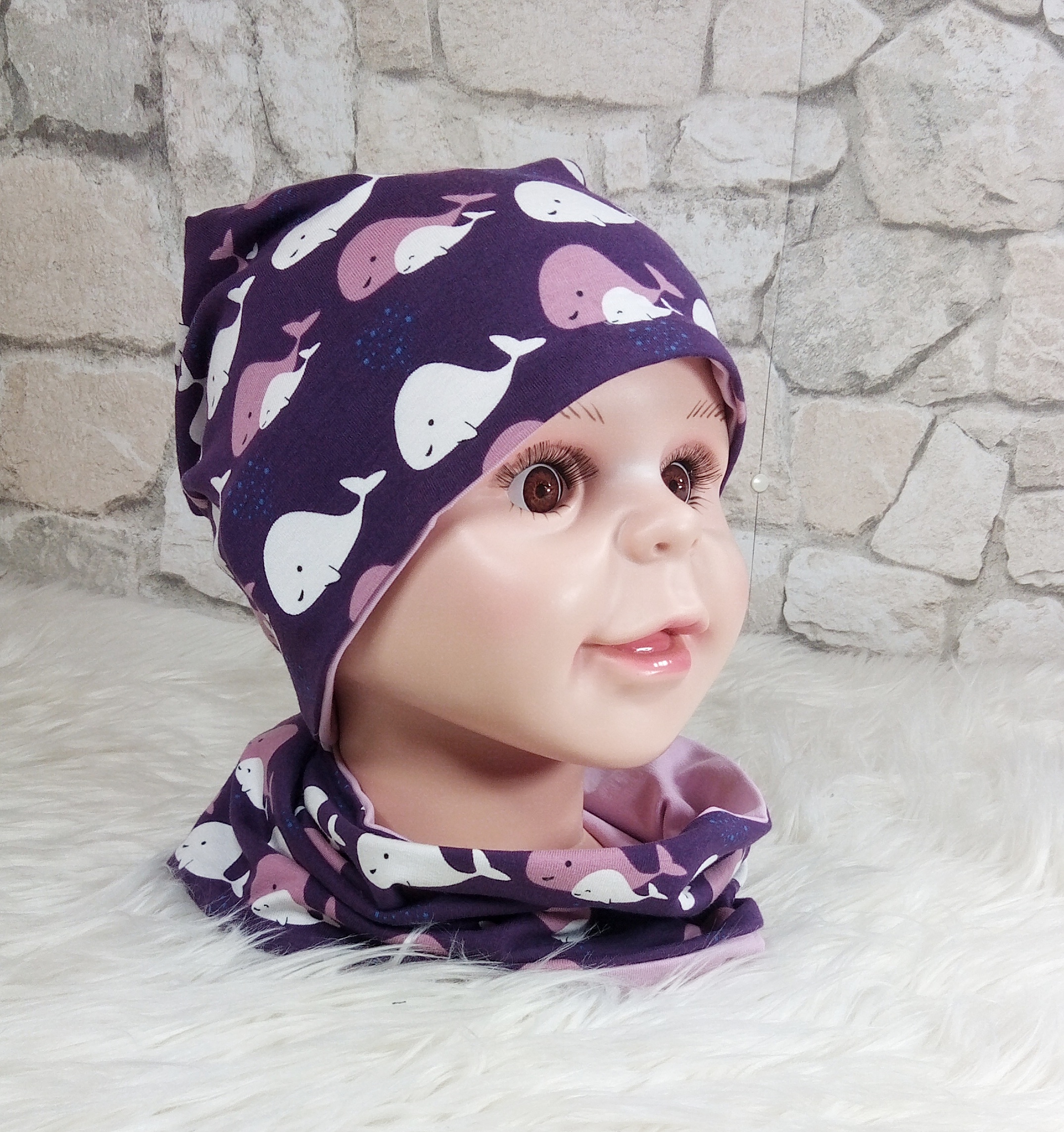 Beanie & Loop Wal KU 50-52 – Bild 4