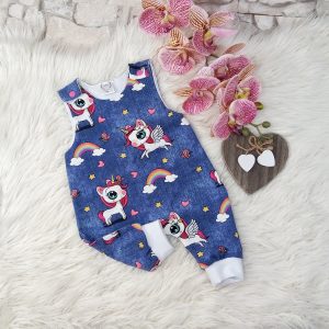 Strampler Einhorn Gr. 56