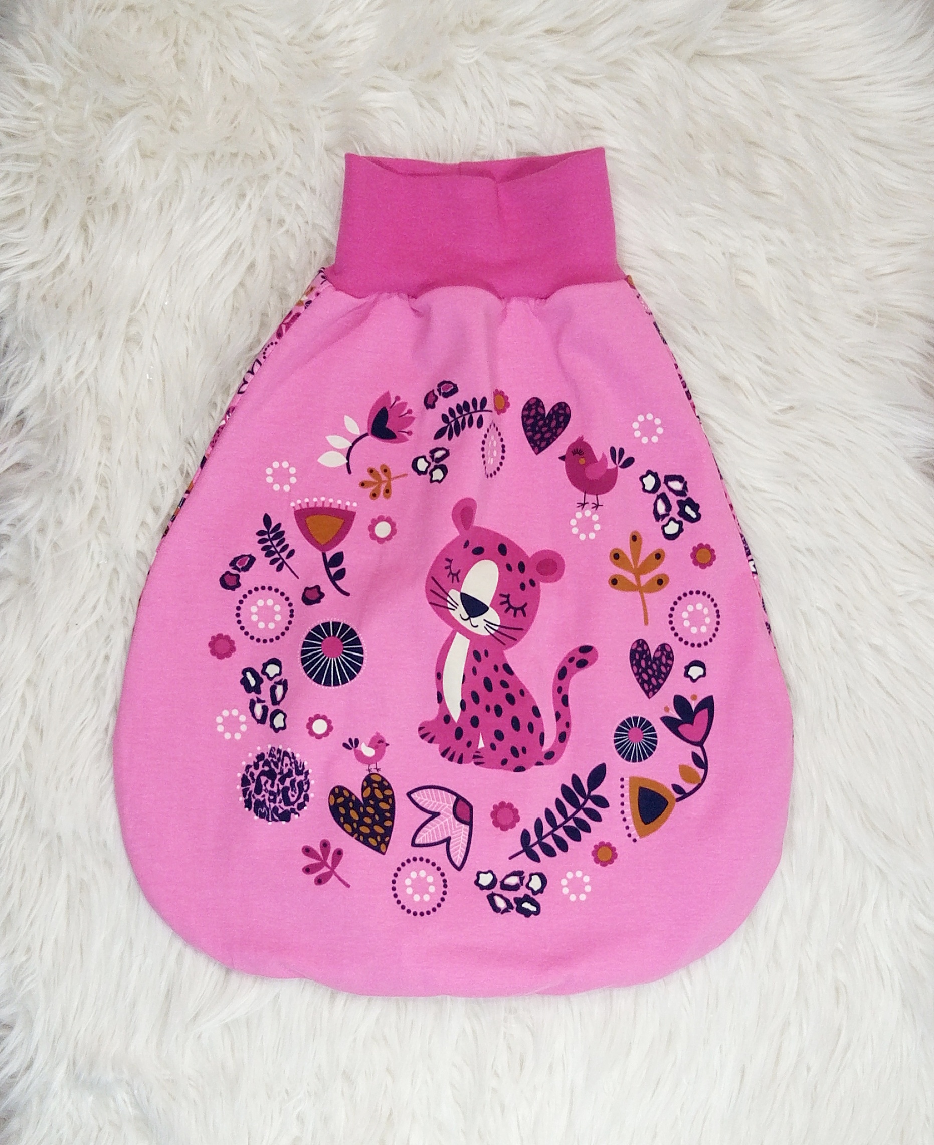 Pucksack Tiger Pink – Bild 2