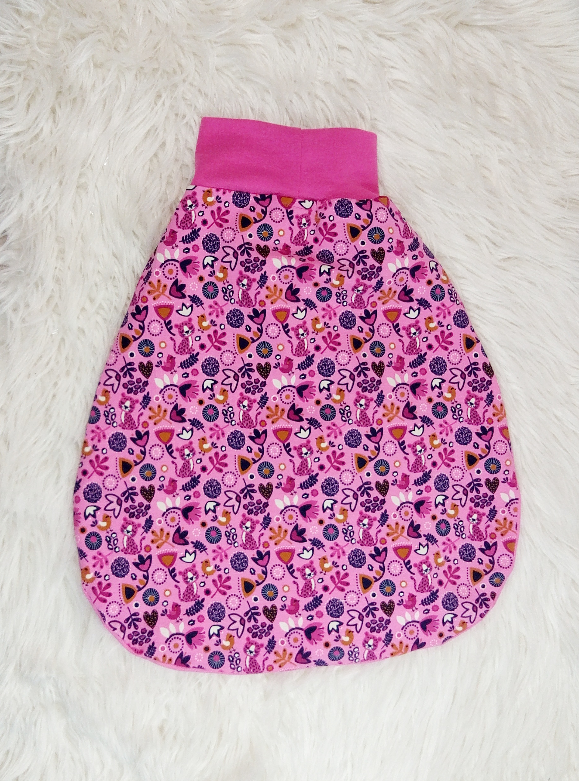 Pucksack Tiger Pink – Bild 3