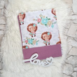 Babydecke Igelmädchen