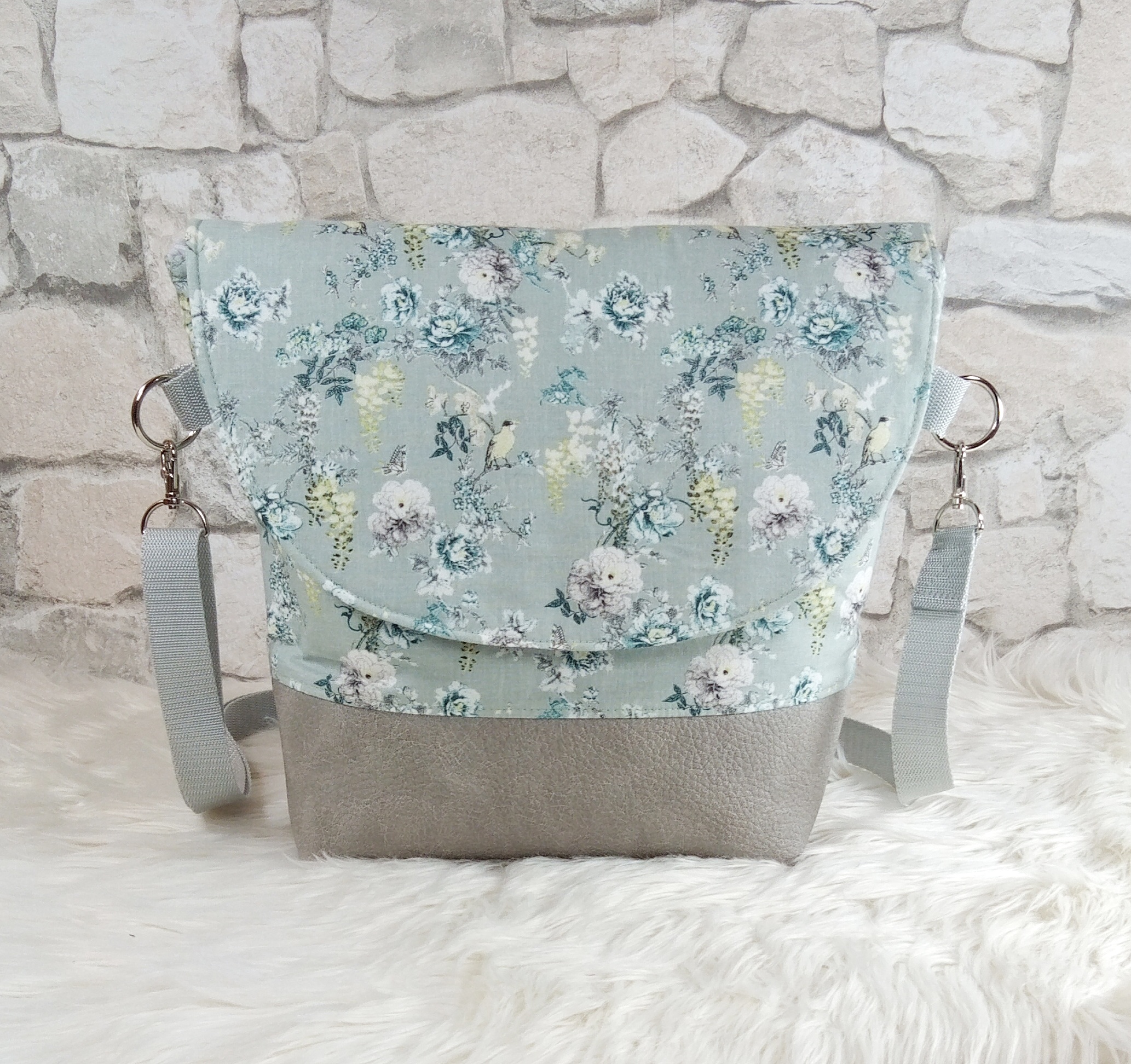 Tasche "Nela" Blumen – Bild 4