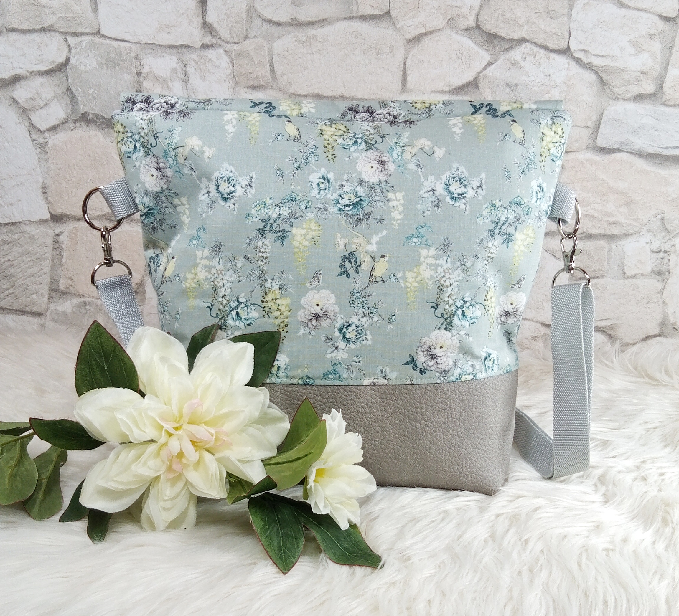 Tasche "Nela" Blumen – Bild 2