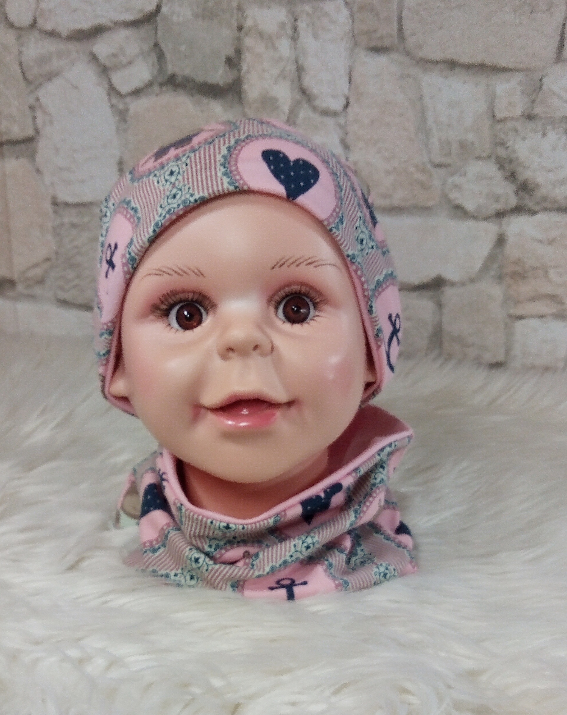 Beanie & Loop Maritim KU 52-54 – Bild 2