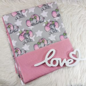 Babydecke Elefantenmädchen