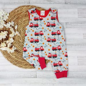 Strampler Feuerwehr Gr. 56