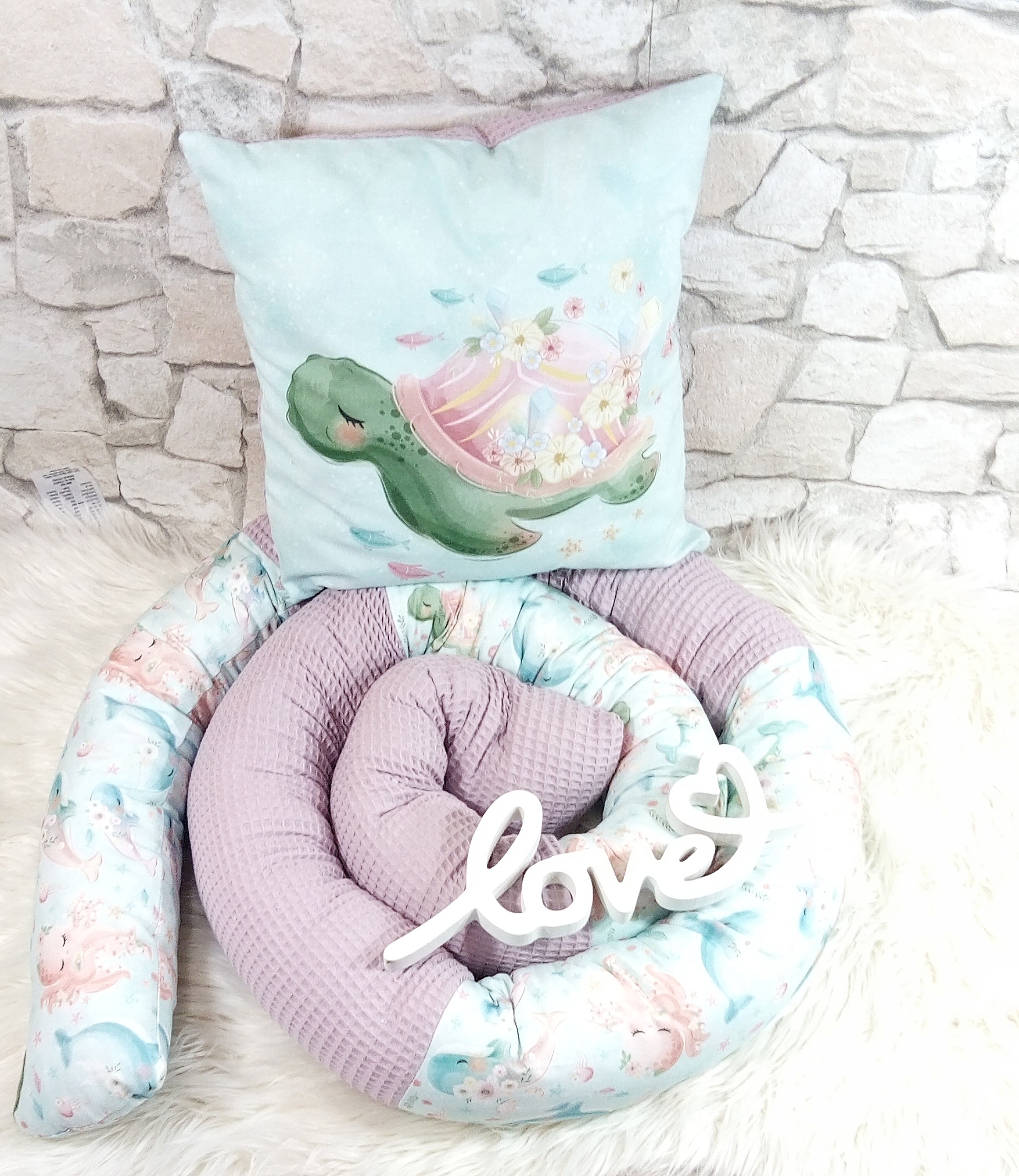 Kissen Schildkröte – Bild 2