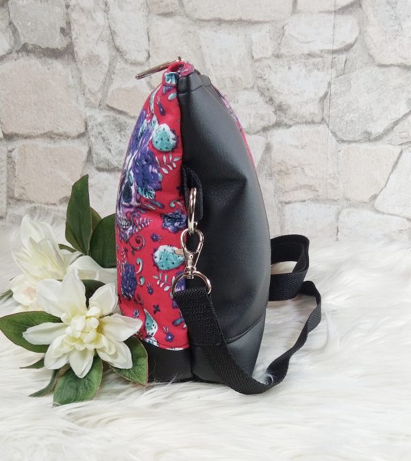 kleine Tasche und Kulturbeutel Skulls – Bild 2