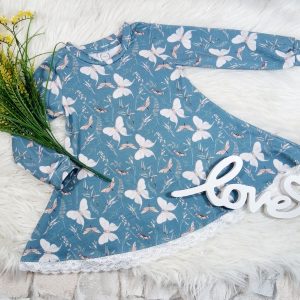 Kleid Schmetterling Gr. 92