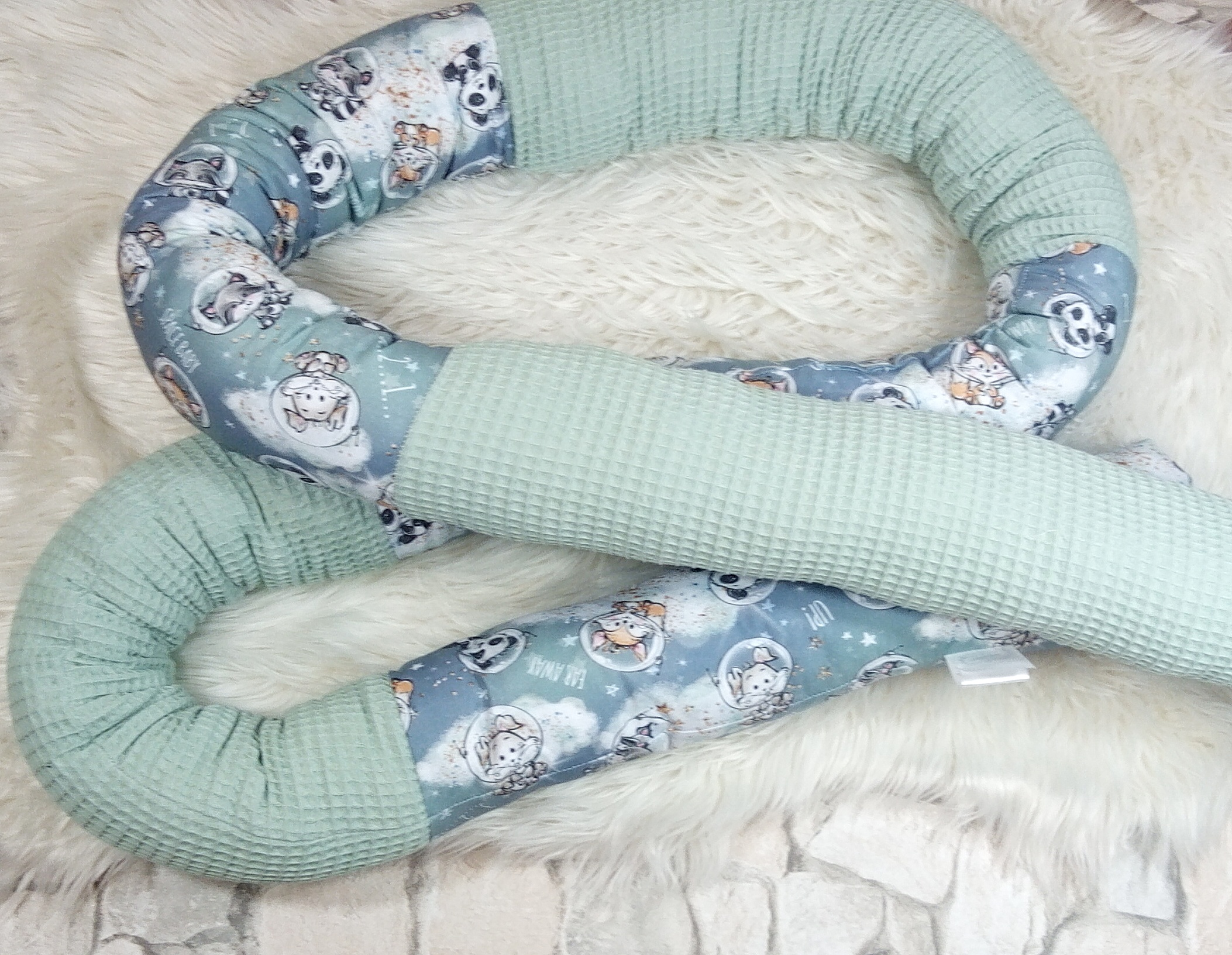 Bettschlange Babytiere im Weltall 3 Meter – Bild 5