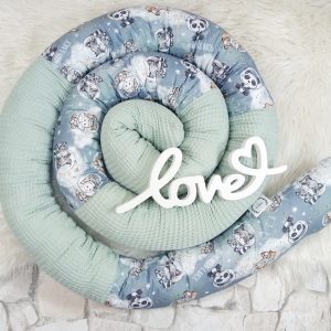 Bettschlange Babytiere im Weltall 3 Meter