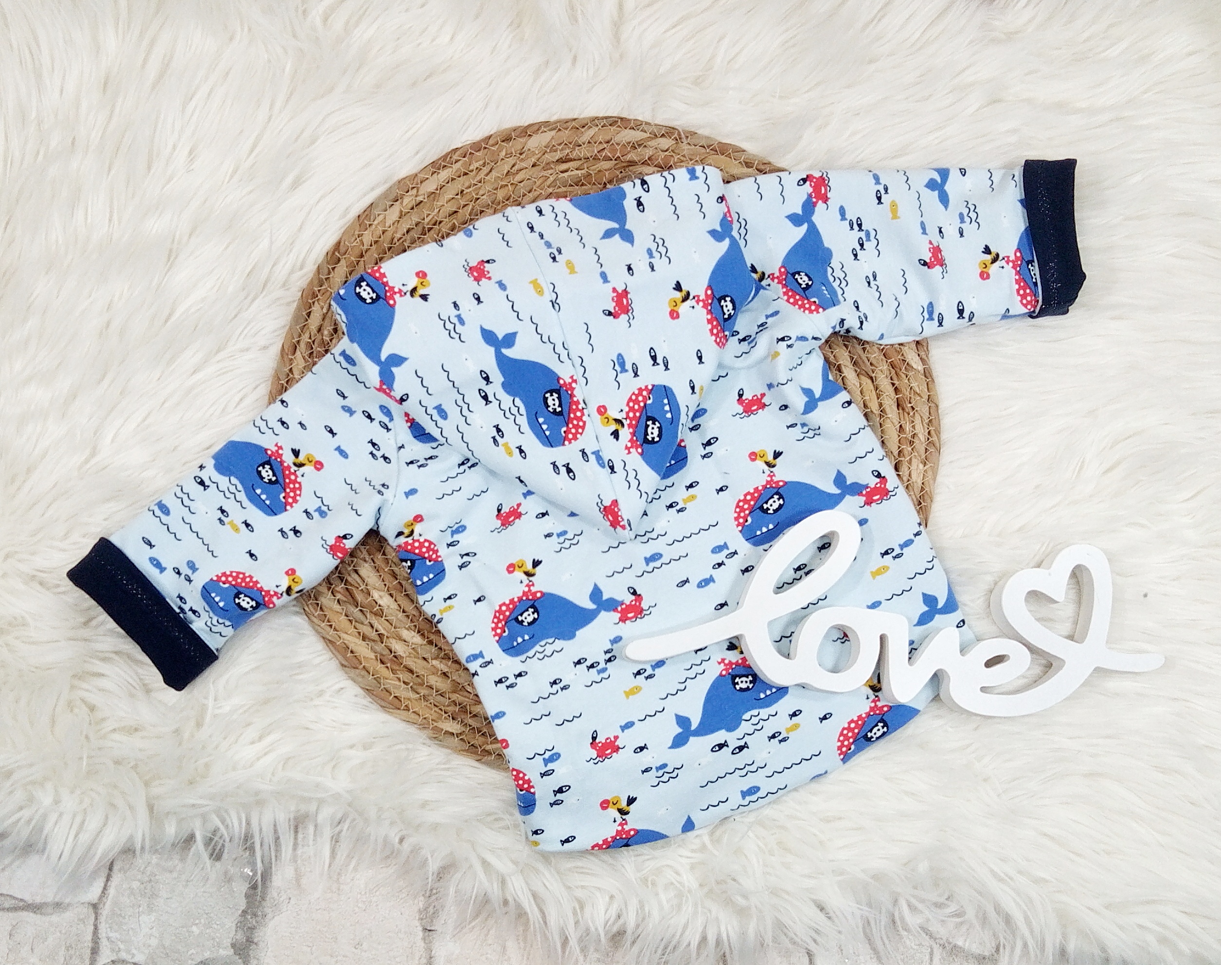 Zipfeljacke Maritim Gr. 74 – Bild 3