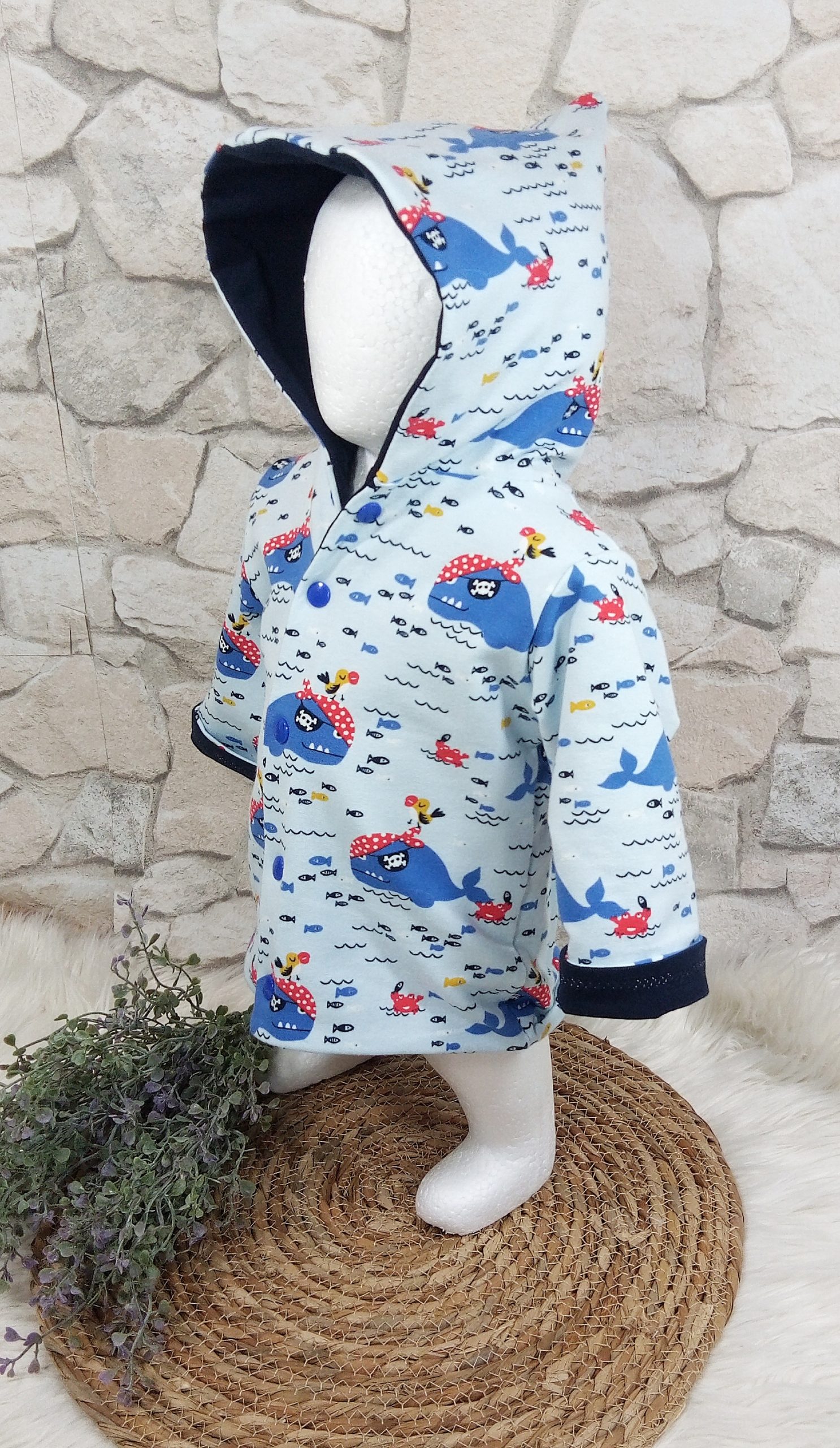 Zipfeljacke Maritim Gr. 74 – Bild 4