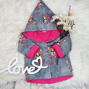 Zipfeljacke Blumenhund Gr. 74