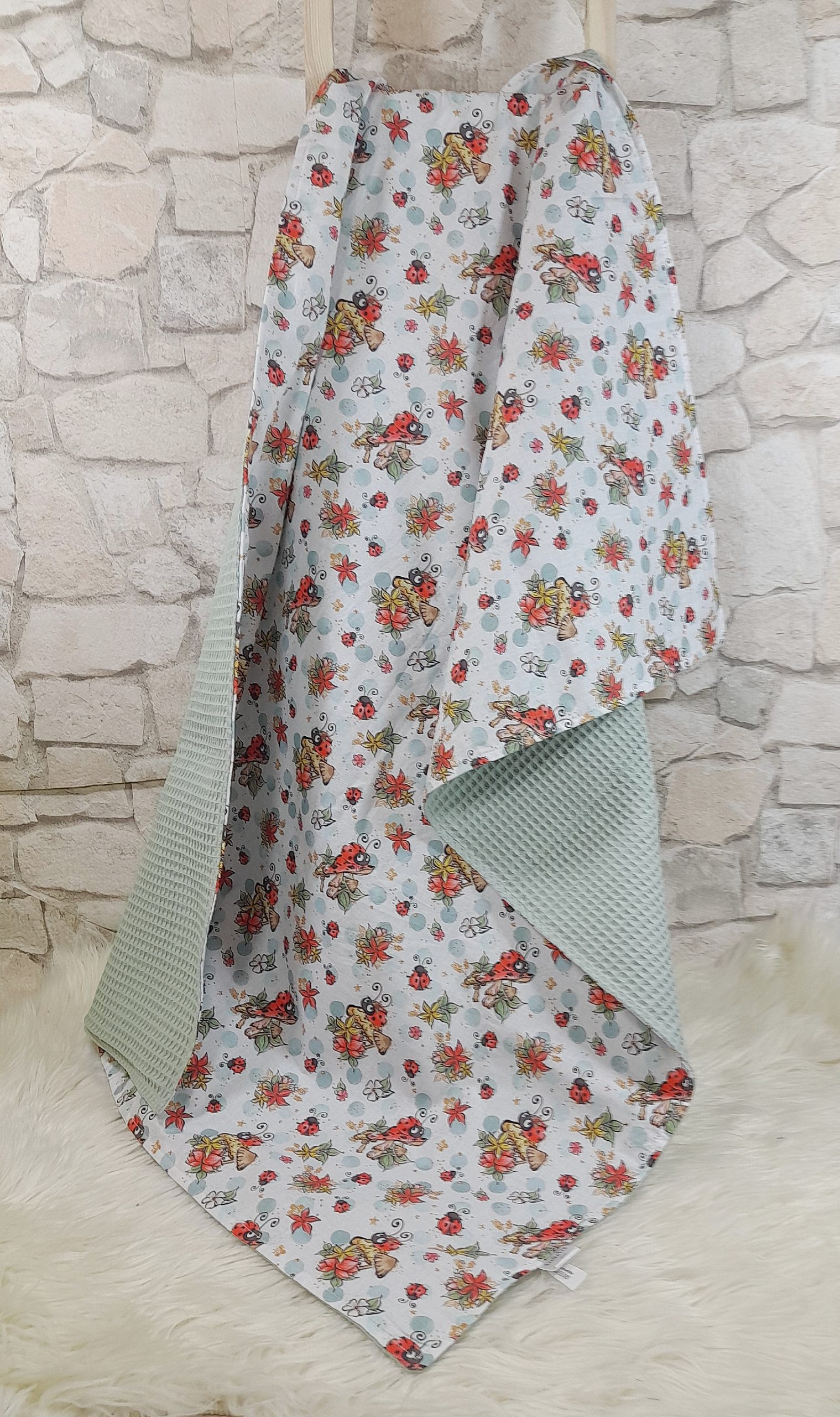 Babydecke Marienkäfer – Bild 3