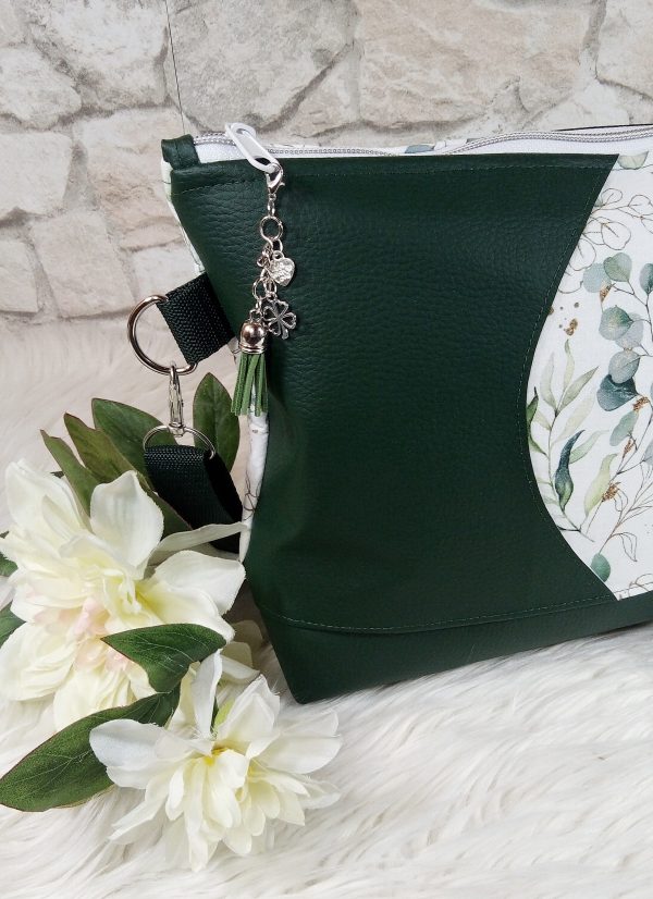 kleine Tasche und Kulturbeutel Eukalyptus – Bild 2