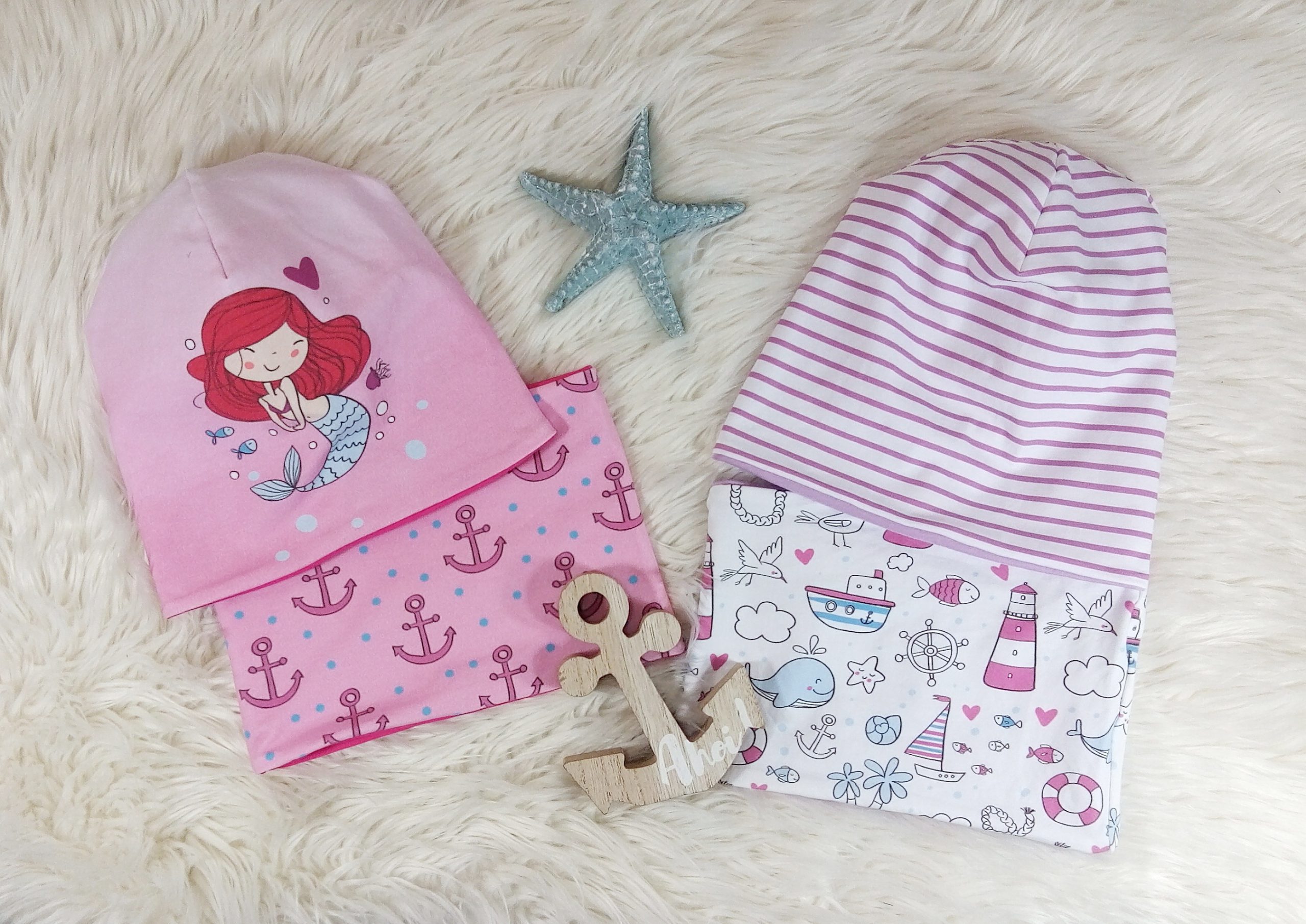 Beanie & Loop Maritim KU 52-54 – Bild 2