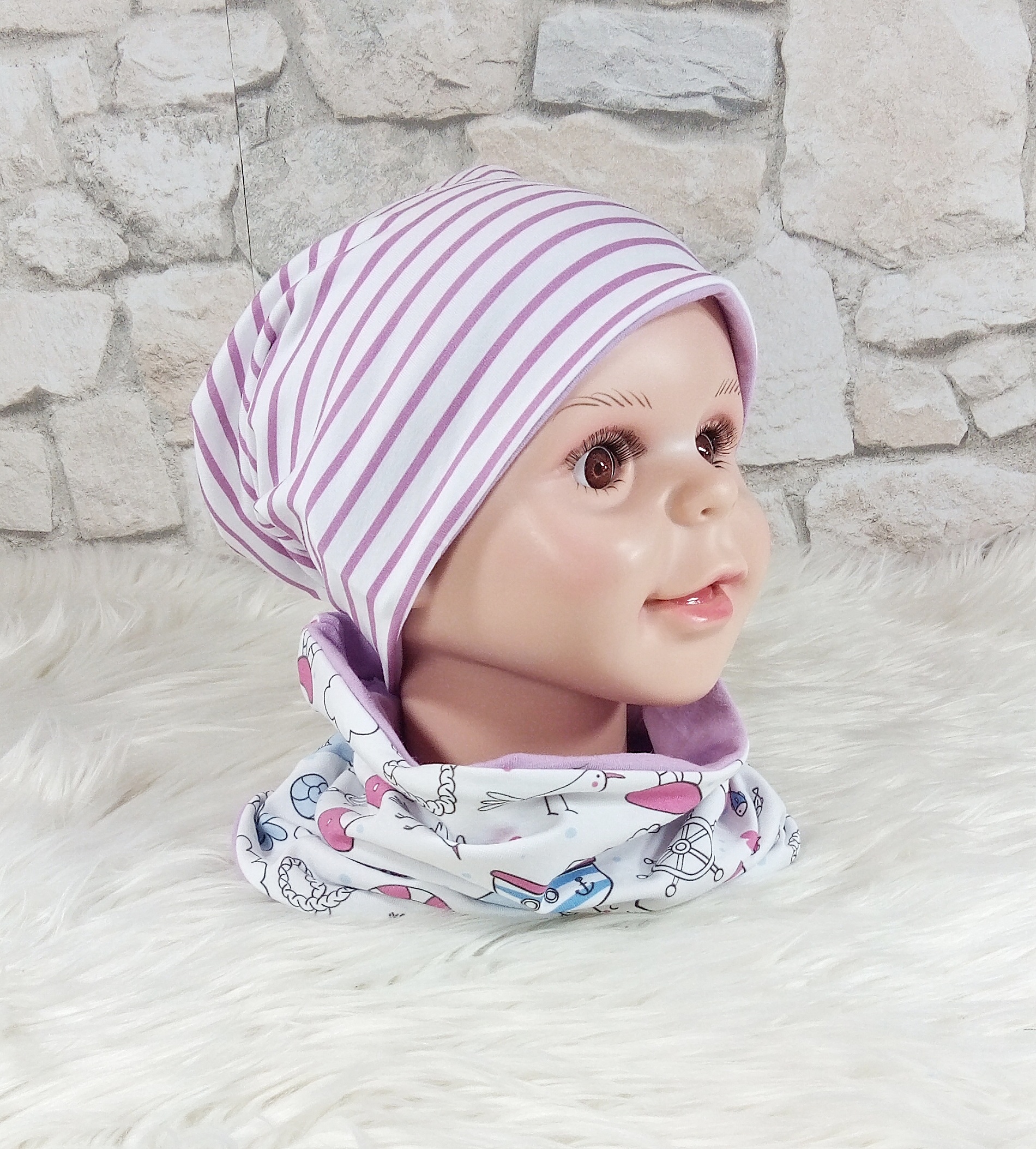 Beanie & Loop Maritim KU 52-54