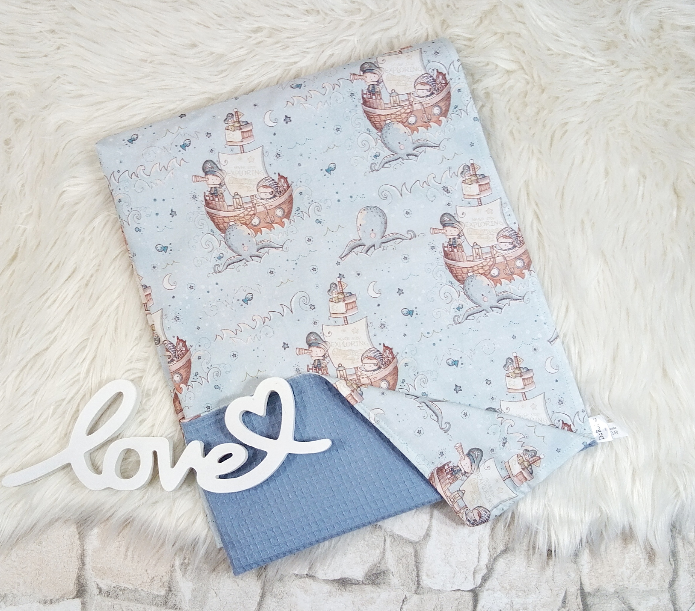 Babydecke Piraten – Bild 2