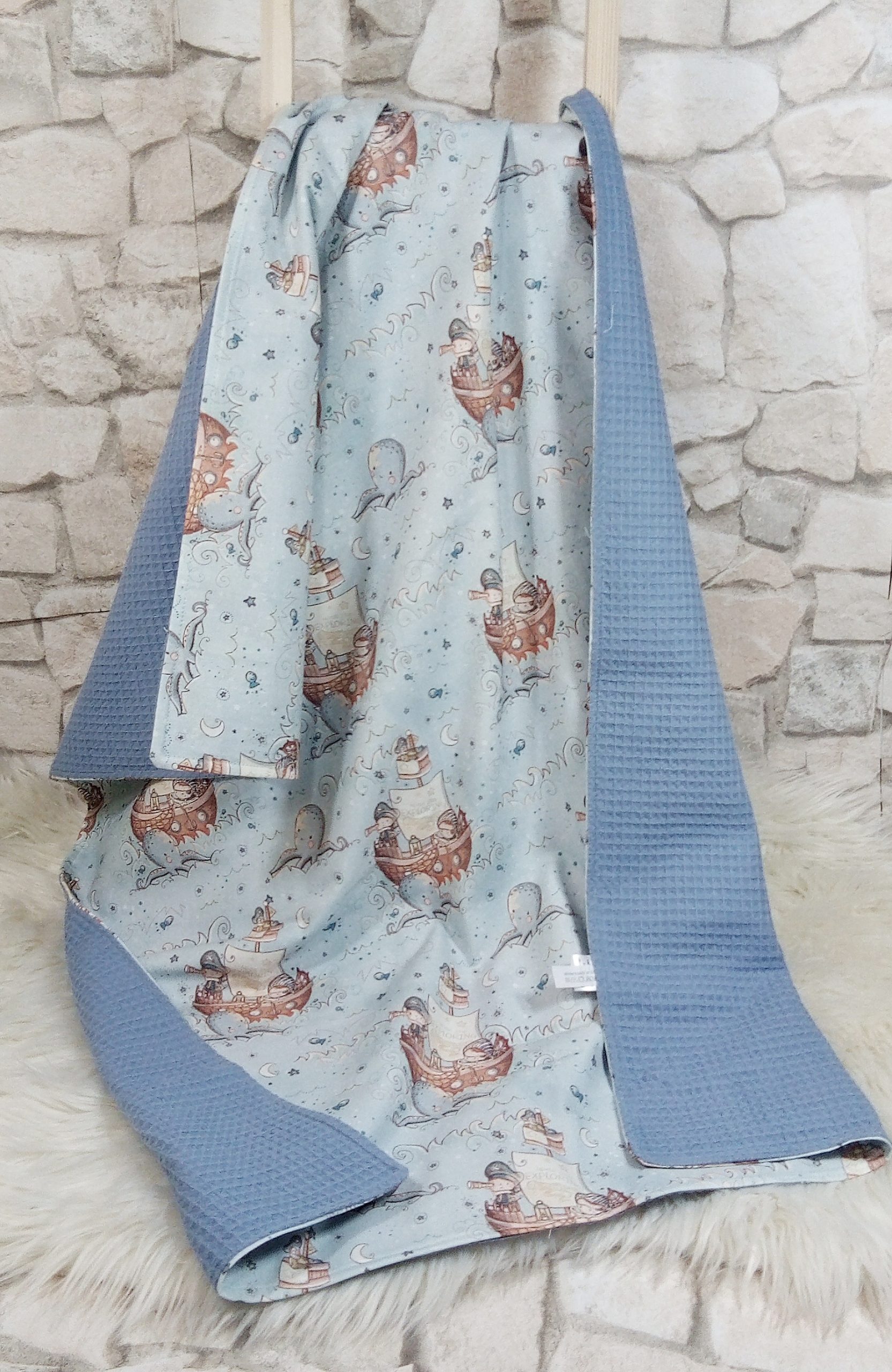 Babydecke Piraten – Bild 3